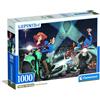 Clementoni - Puzzle 1000 Pezzi Fumetti per Adulti e Ragazzi, Illustrazione Lupin III Compact Box con Poster Incluso, dalla Serie Anime e Manga, Idea Regalo Uomo e Donna, Made in Italy, 70x50 cm, 37055
