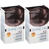 I.c.i.m. (Bionike) Internation BioNike Shine On Colorante Capelli 4.5 Castano Mogano Set da 2 2x1 pz Lozione