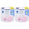 Chicco Physioforma Succhietto Micro Bambina 0-2 Mesi 2x1 pz Succhietti
