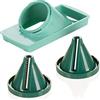 Genius A33751 - Affettaverdure e frutta, colore: Verde