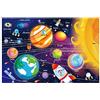 SYNARRY Puzzle da 100 Pezzi per Bambini, Puzzle Spazio per Bambini dai 4 agli 8 Anni Puzzle del Sistema Solare per Bambini da 3 a 5 Anni, Puzzle da 100 Pezzi per 3 4 5 6 7 8 Anni