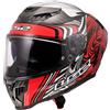 Ls2 Casco Moto Integrale LS2 FF807 DRAGON ENTHUM Rosso