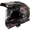 Ls2 Casco Moto integrale Off-Road LS2 MX702 PIONEER 2 RANGI Nero