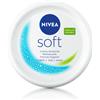 BEIERSDORF SpA Nivea Soft 200 ml, Crema idratante corpo, viso mani multiuso con Vitamina E e Olio di Jojoba