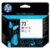 Hp Testina originale Hp C9383A 72 CIANO+MAGENTA 69 ml per Stampanti: Hp DESIGNJET T1100, T1100 MFP, T1100PS, T610, T770, T770HD, T790, T795