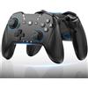 Ligame Switch Pro Controller, Bluetooth Wireless Gamepad for Switch/Lite/OLED, Windows, Android, iOS And TV, Support to Programming/Turbo/Motion/Macros 6-Axis/Wake-up Functions, Black