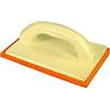 Nespoli Frattazzo Spugna Arancio Manico Plastica 14x21x2 cm