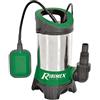 Ribimex F10Pompa sommersa acque di scarico 750W inox