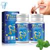 Orgrul Bicarbonato di sodio in polvere per denti per 7 giorni, polvere per la pulizia dei denti biologica, sbiancamento dei denti Tooth Powder, efficace sbiancamento dei denti, sapore di menta rinfrescante,