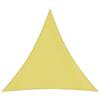 Windhager Cannes 10720 - Tenda Parasole Triangolare, 3 x 3 m, per Giardino e terrazzo, Resistente ai Raggi UV e alle intemperie, Colore: Giallo