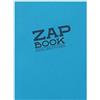 Clairefontaine 3357C - Quaderno incollato Zap Book 160 fogli 100% riciclato bianco 10.5x14.8 cm 80 g, copertina di colore casuale