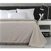 Estoralis Kenia Plaid Multiuso, Cotone, Beige, 170 x 260 cm