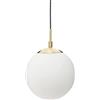 ATMOSPHERA CREATEUR D'INTERIEUR Atmosphera - Sospensione a sfera Dris in metallo dorato D20 cm