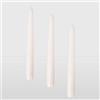 La Briantina Candele Decorative, Bianco, Altezza 20 cm x ø 2