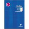 Clairefontaine 6138C blocco carta A4 21x29,7cm 100p 90g copertina blu
