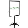 Alevar Lavagna Magnetica a Ruote con Portablocchi, 70 x 102 cm, Colore Nero