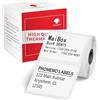 Phomemo Etichetta M110 Etichetta Termica Etichetta Autoadesiva,1.18'' x 1.18'' (30x30mm), Compatibile con stampante per etichette Phommeo M200 M110 M120 M220 M221, 230 etichette/rotolo.