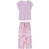 Women'secret Capri Pyjama Daily Pastels Pigiama, Viola, XS Donna