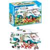 PLAYMOBIL Family Fun- Camper con Famiglia in Vacanza, dai 4 Anni, 70088, Multicolore