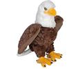 Wild Republic Cuddlekins Eco Aquila Calva, Peluche, 30 cm, Giocattolo di Peluche, Riempimento con Bottiglie d'Acqua Riciclate Filate, Ecologico