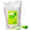 tradicity ORGANIC FARM Aloe Vera Gel Puro: Cura della Pelle e dei Capelli: Idratante Corpo, Dopo Sole, Riparatore Capelli e Barba, Depilazione e Rasatura, Siero Viso Antirughe - 500 ml