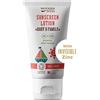 Wooden Spoon Crema Solare Biologica Bambini e Famiglia SPF 50 - 100% Naturale, Zinco Invisibile, Senza Residui Bianchi, Ipoallergenica, Vegan, Resistente all'Acqua - 150 ml