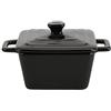Delys-By-Verceral 518087 snackin-mi Mini Cocotte, Nero