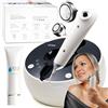 19 Forever Macchina per rassodare la pelle del viso e del corpo a radiofrequenza RF - Dispositivo anti-invecchiamento professionale per la cura della pelle - Effetti da salone - Più sicuro (bianco)