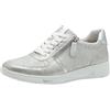 Jana Sneaker da Donna Basse a Taglio Basso Vegan, Argento (Silver Print), 40 EU