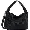 TOM TAILOR Denim Nomi, Borsa a Mano con Tracolla Donna, Nero