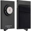 1onespo ULTRASLIM Porta carte di credito uomo - Portafoglio Airtag- Porta tessere e documenti - Portacarte protezione RFID, Nero