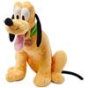 Disney - Peluche Oficial di Pluto, Mediano, Felpa Suave, 40 cm, icónico cachorro di Peluche Con placa de Perro, apto Para Todas Las Edades