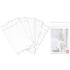 KnR Harmony Sacchetti di cellophane plastica autoadesivi 25x33cm 100 pezzi Sacchetti di cellophane trasparente 50µm per la stampa Abbigliamento T-Shirt artigianale Riviste (15 misure a scelta)