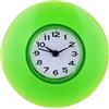 VIFERR Orologio da Bagno Mini Orologio da Parete al Quarzo Orologio da Doccia Orologio Impermeabile con Ventosa per Cucina Bagno Camera da Letto (Verde)
