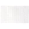 Bassetti Tappeto Bagno Scendidoccia 50x80 cm, Bianco Tappeto lavandino Salvagoccia Multiuso in 100% Spugna di Cotone lavabile in lavatrice