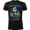BLT DISTRIBUTION SRL T-Shirt Iron Maiden Live After Death. Maglietta Rock Ufficiale Nera. Band Heavy Metal. Cotone. Unisex. Adulto Ragazzo. (XS)