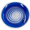 Kaladia Piattaforma in ceramica, tinta unita, ideale per zenzero, parmigiano, ecc., colore blu scuro, diametro: 12 cm, fatto a mano e dipinto a mano, made in Spain