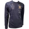 Aeronautica Militare Maglia Manica Lunga TS2329, da Uomo, t-Shirt, Maglietta, Frecce Tricolori (IT, Testo, 3XL, Regular, Regular, Blu)