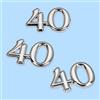 Numero 40 argento