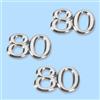 Numero 80 argento