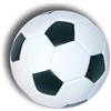 Croci Palla Calcio Soft, Nero