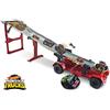 Hot Wheels (TG. Única) Hot Wheels - Monster Trucks Pista 2 in 1 Discesa Estrema Playset co