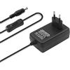 HEGEHE - Adattatore di alimentazione con interruttore 12V DC 3A, AC 100-240V 50/60Hz, spina/lunghezza cavo 90cm (jack 5,5 * 2,1mm) compatibile con box TV, strisce LED, router, fotocamere