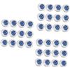 CRILSTYLEO 36pezzi Fermagli Per Spirale Metallo Decorati Con Strass Per Matrimoni Feste E Compleanni Accessorio Per Donne E Ragazze