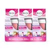 Veet Ricarica Cera Depilatoria Roll-On per Scaldacera Elettrico Easy Wax, Ceretta Gambe e Braccia per Tutti i Tipi di Pelle con Burro di Karitè, Dermatologicamente Testata, 3x50ml
