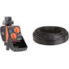 Claber Aquauno Select Claber, programmatore a rubinetto a una via & Tubo Collettore da 50m