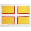 AZ FLAG Bandiera Contea Di Dorset 45x30 cm - Bandierina County Of Dorset - Inghilterra 30 x 45 cm Cordicelle