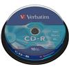Verbatim 43437 - 10PK 80Min 52X Cd-R