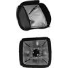 HEMOTON 1set Diffusori Flash Pieghevoli Per Fotografia e Video Accessori Softbox Leggeri Per Luce Indiretta Con Fondo Per Reflex e Luce Fluorescente Nero
