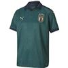 PUMA FIGC Third Shirt Replica Jr, Maglia Calcio Bambino, Ponderosa Pine/Peacoat, 140